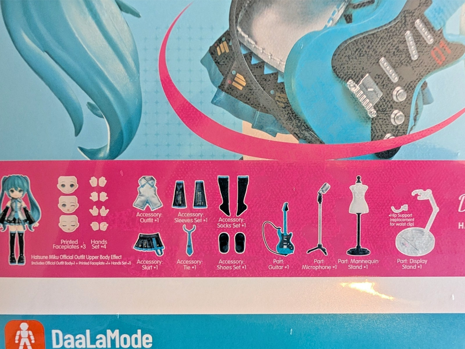Blokees DaalaMode Series Hatsune Miku Official Outfit Style Figure Model Kit