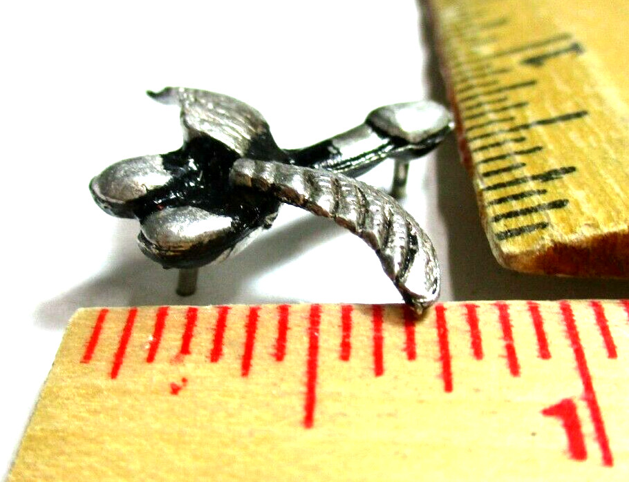 Flying Penis pin vintage dick collectible old biker vest pinback "Winged Wonder"