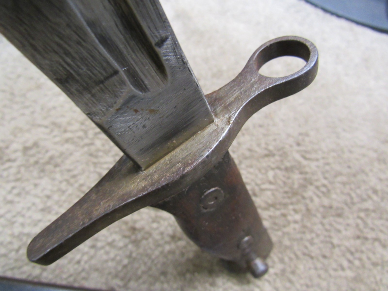 WW2 Japanese Type 30 Bayonet W/ Scabbard Toyoda Jido Shokki Seisakusho Arsenal