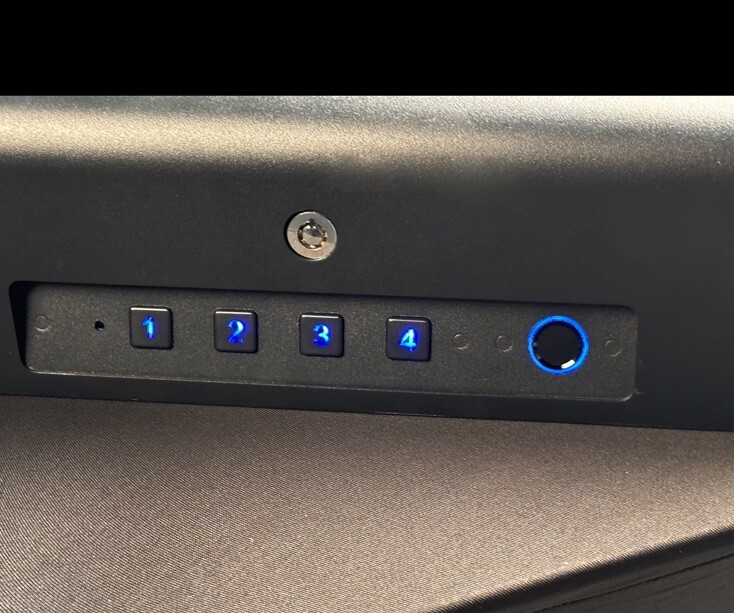 BoostedSafe Elite: Fingerprint, Key & Digital Combo Safe Open Box New