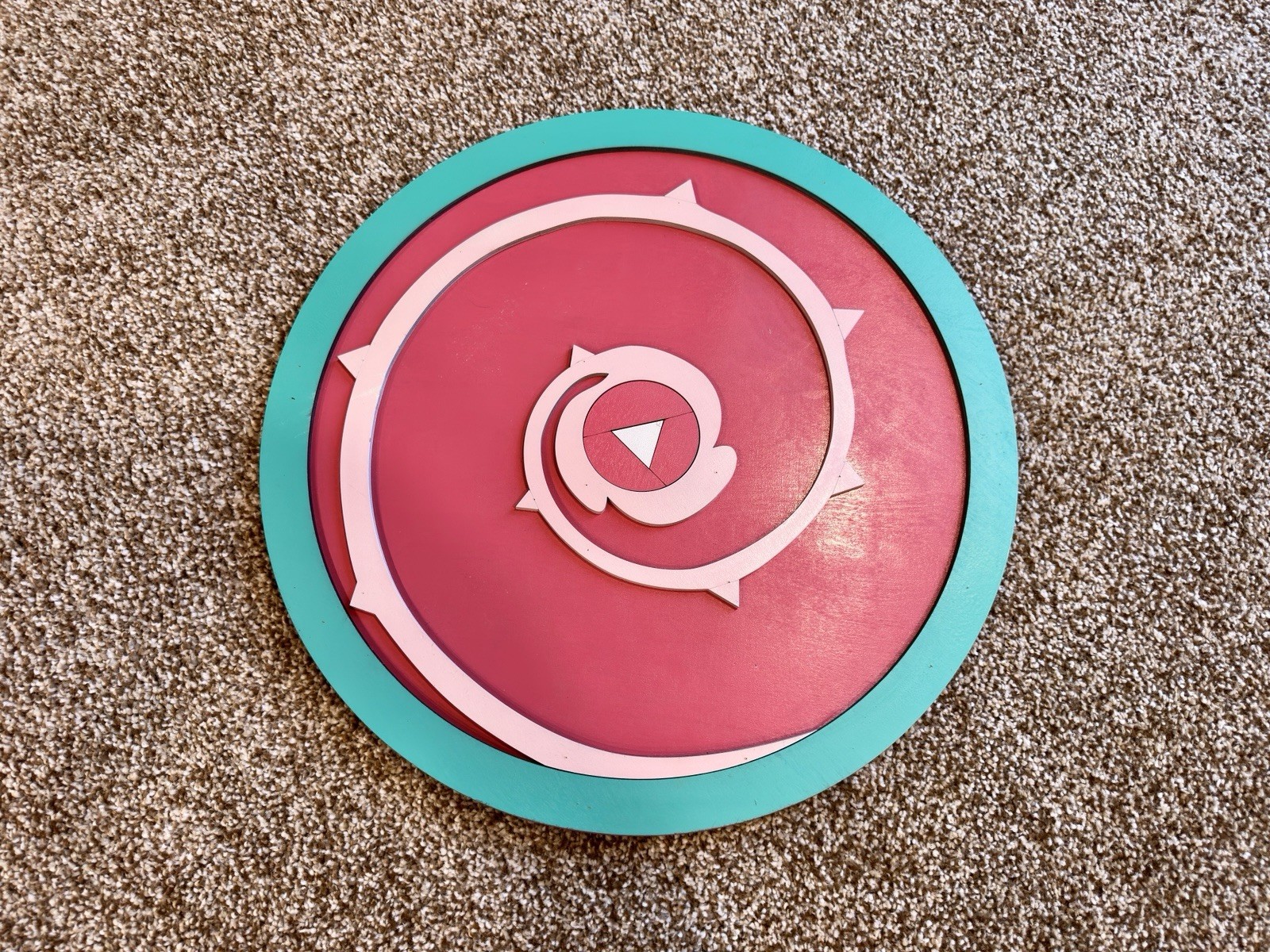 Steven Universe Cosplay Set - Rose Quartz Shield and Sword w/ Sheath