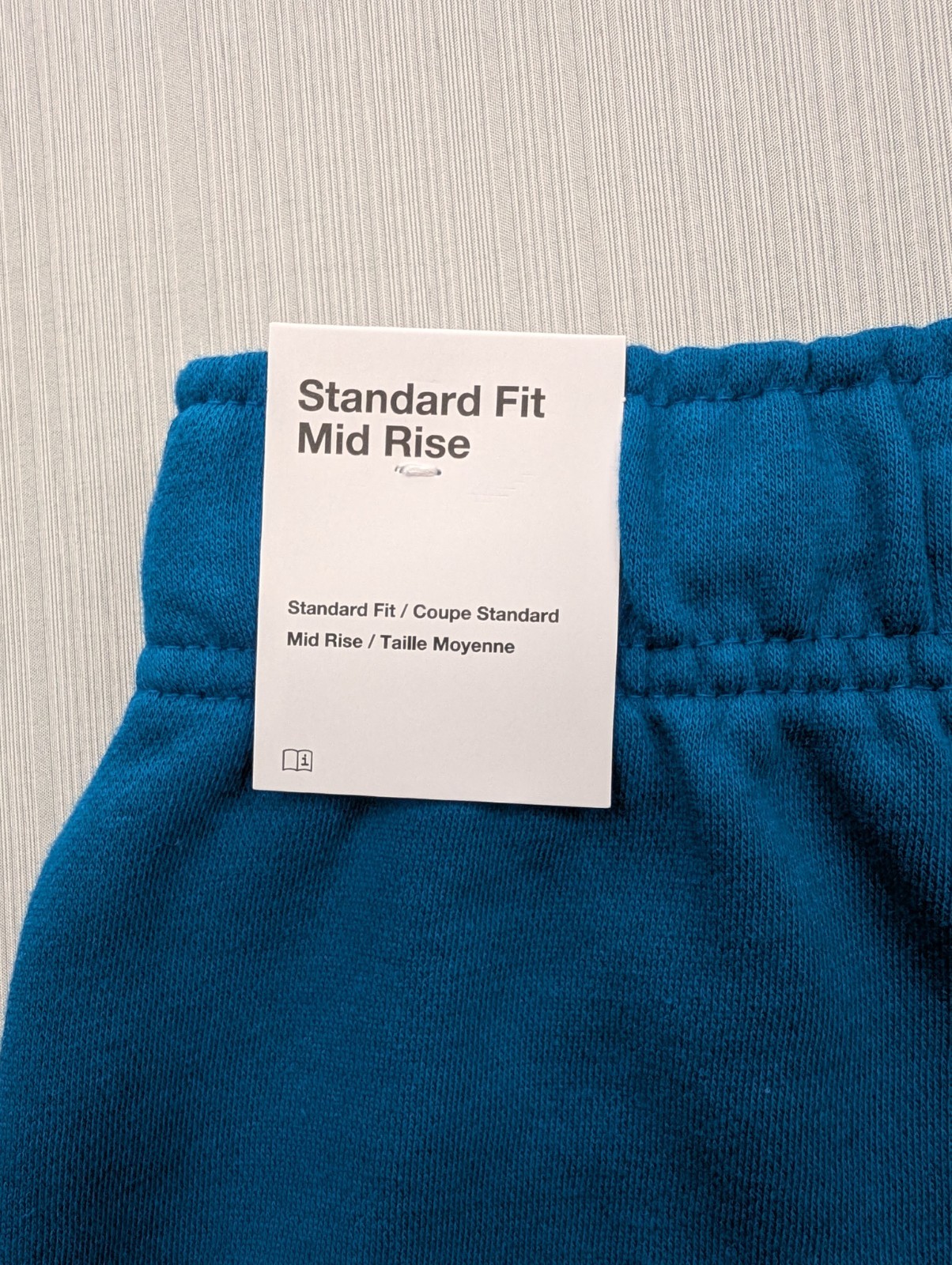 New Nike Club Fleece Mid-Rise Shorts Womens Size Small 3" Blue Green