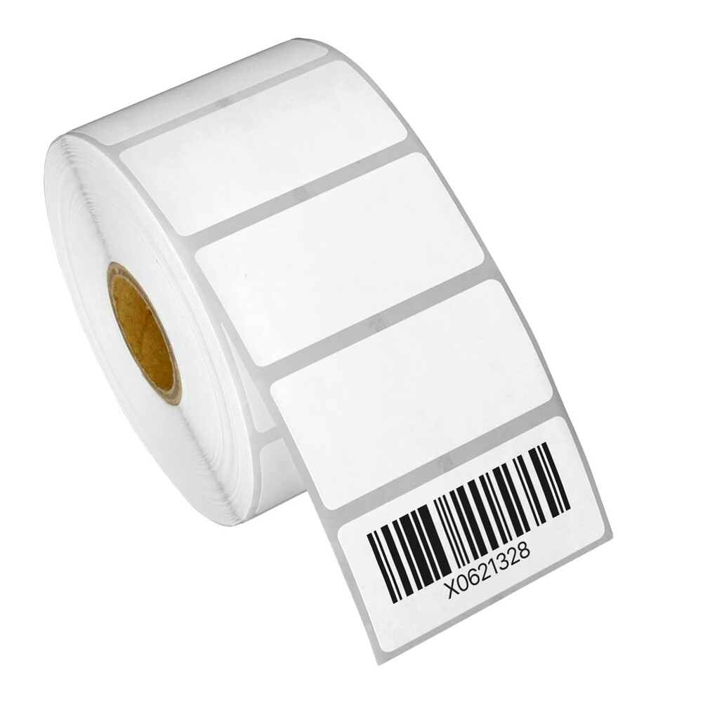 2"x1" Direct Thermal UPC Barcode FBA Labels 1300/Roll for Zebra & Rollo Printers