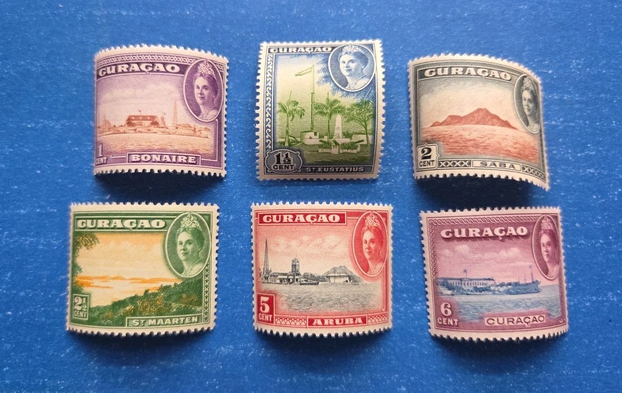 Netherlands Antilles Stamps, Scott 164-169  Complete Set MNH