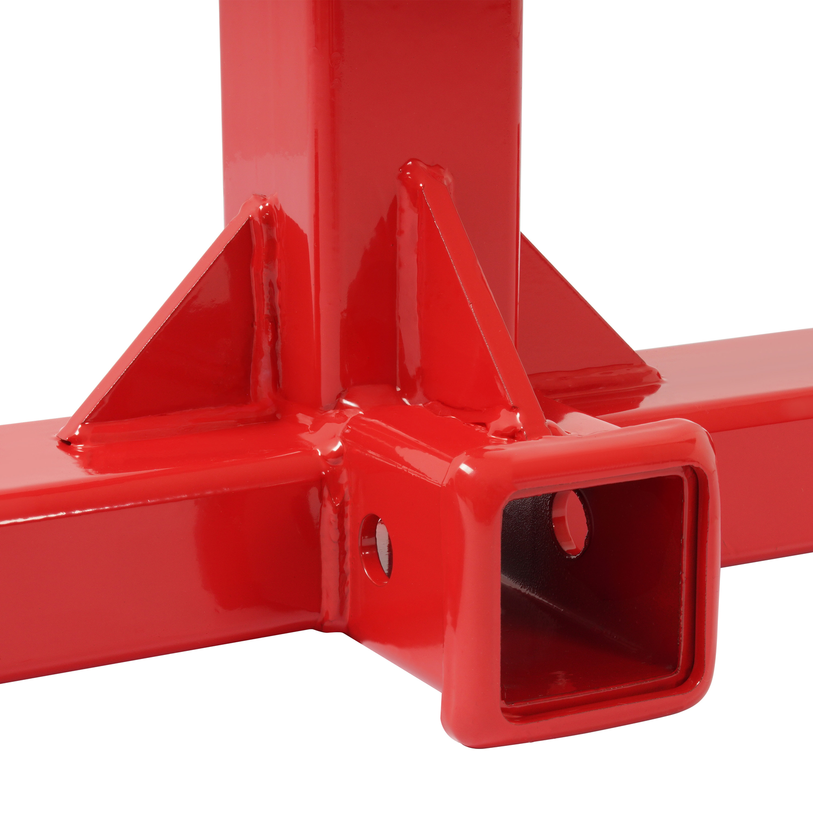 3 Point 3000 LB Hay Bale Spear Receiver Hitch Cat 1 Tractor W/Gooseneck Ball