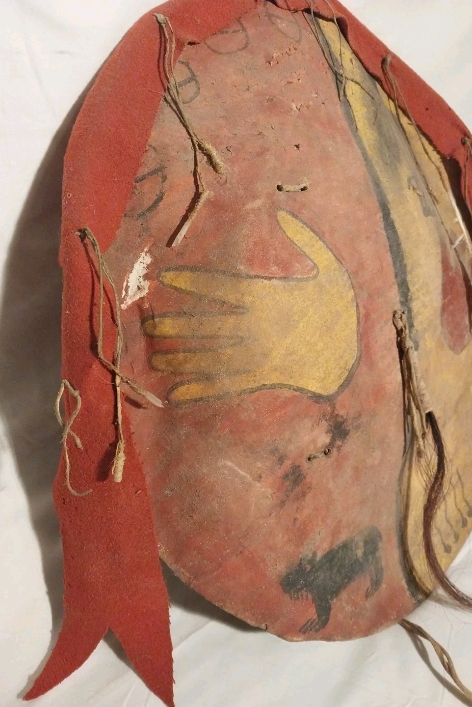 Native American Shield Plains Style Old Unsigned