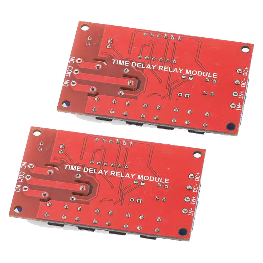 2Pcs DC12V 10A Adjustable Time Delay Relay Module LED Digital Control Switch US