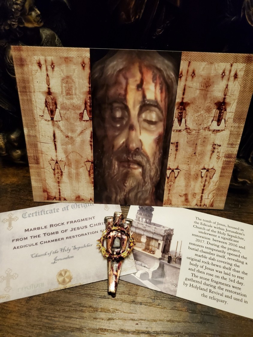 Tomb of Jesus Roman Nails Stone Tomb of Jesus from Holy Sepulchre