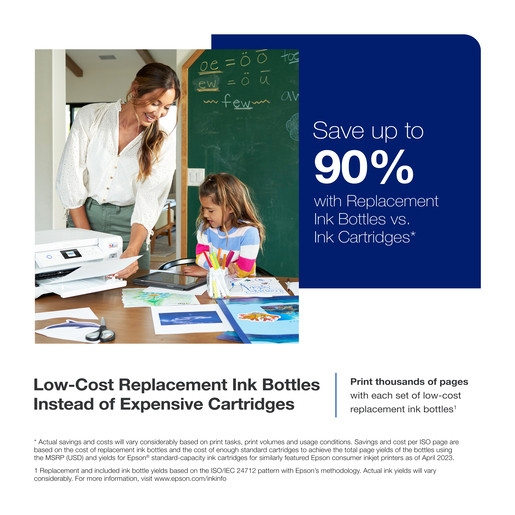 Epson EcoTank ET-2850 Printer - White - Certified Refurbished