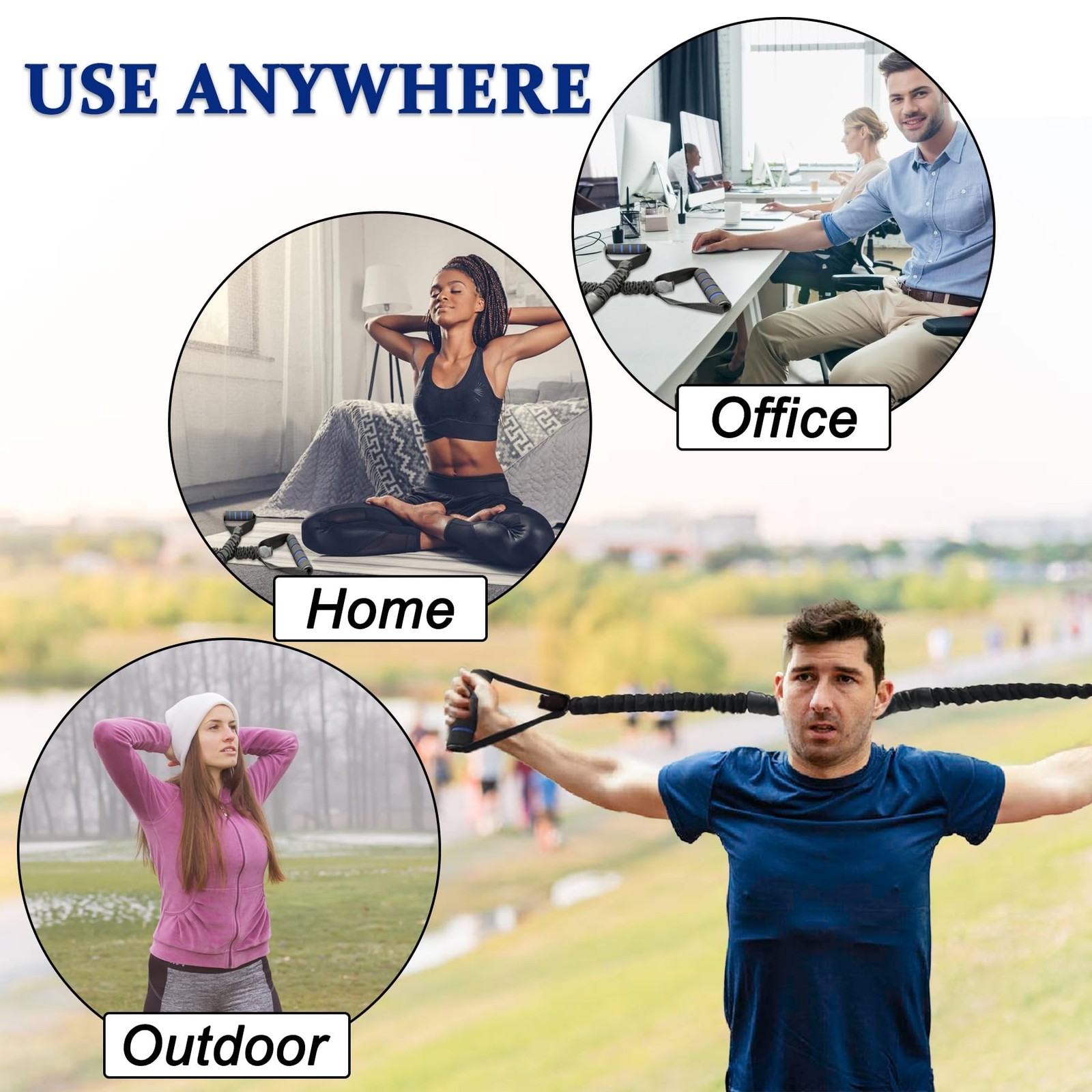 Neck Stretcher Exerciser, Cervical Traction Device, Neck Chiropractor Pull De...