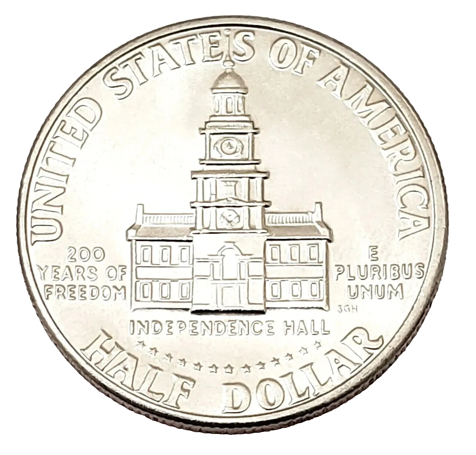 1776-1976 D Bicentennial Kennedy Half $1.00 Uncirculated COIN from Original Roll