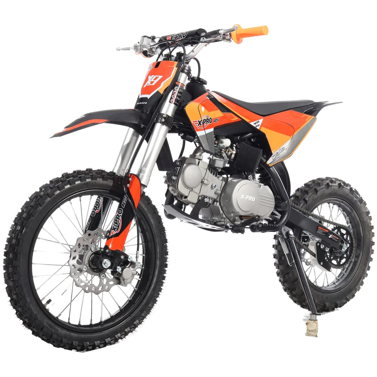 X-PRO X9 125cc Dirt Bike Pit Bike 4 Stroke Gas Powered Off Road Kick Start