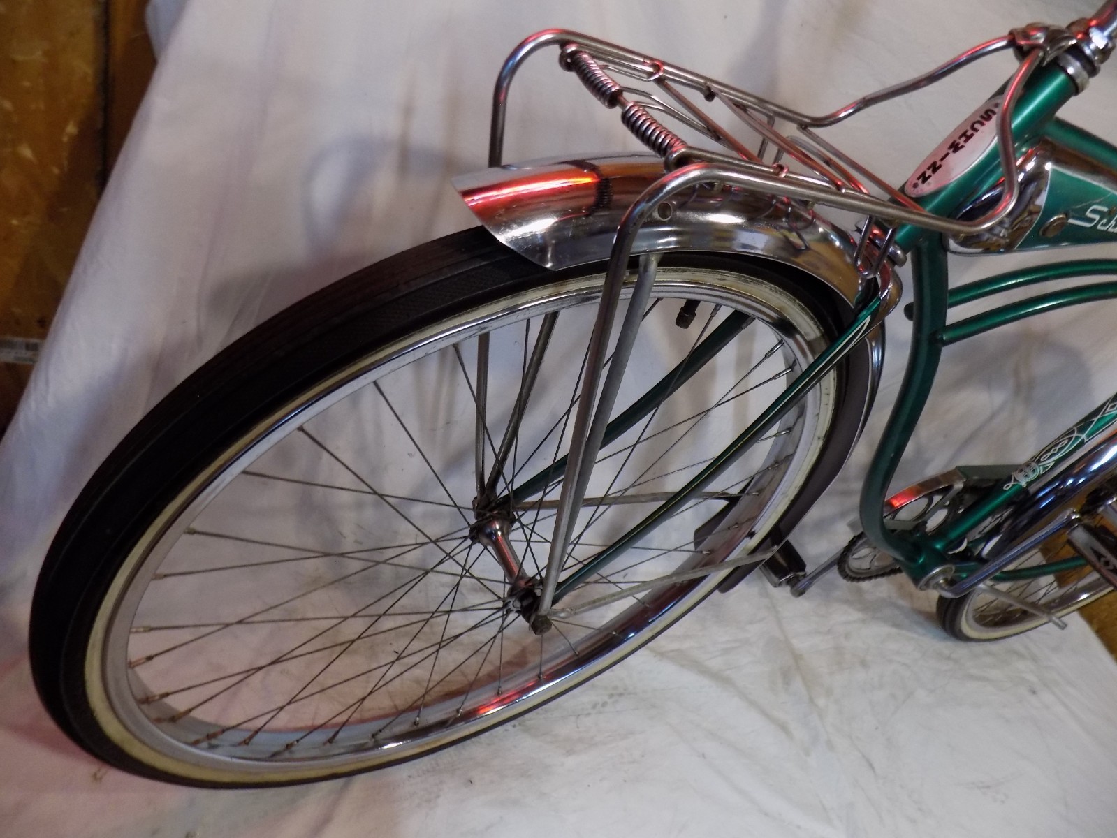 1960 SCHWINN PANTHER II MENS PEANUT TANK BICYCLE S7 AMERICAN JAGUAR CORVETTE 68