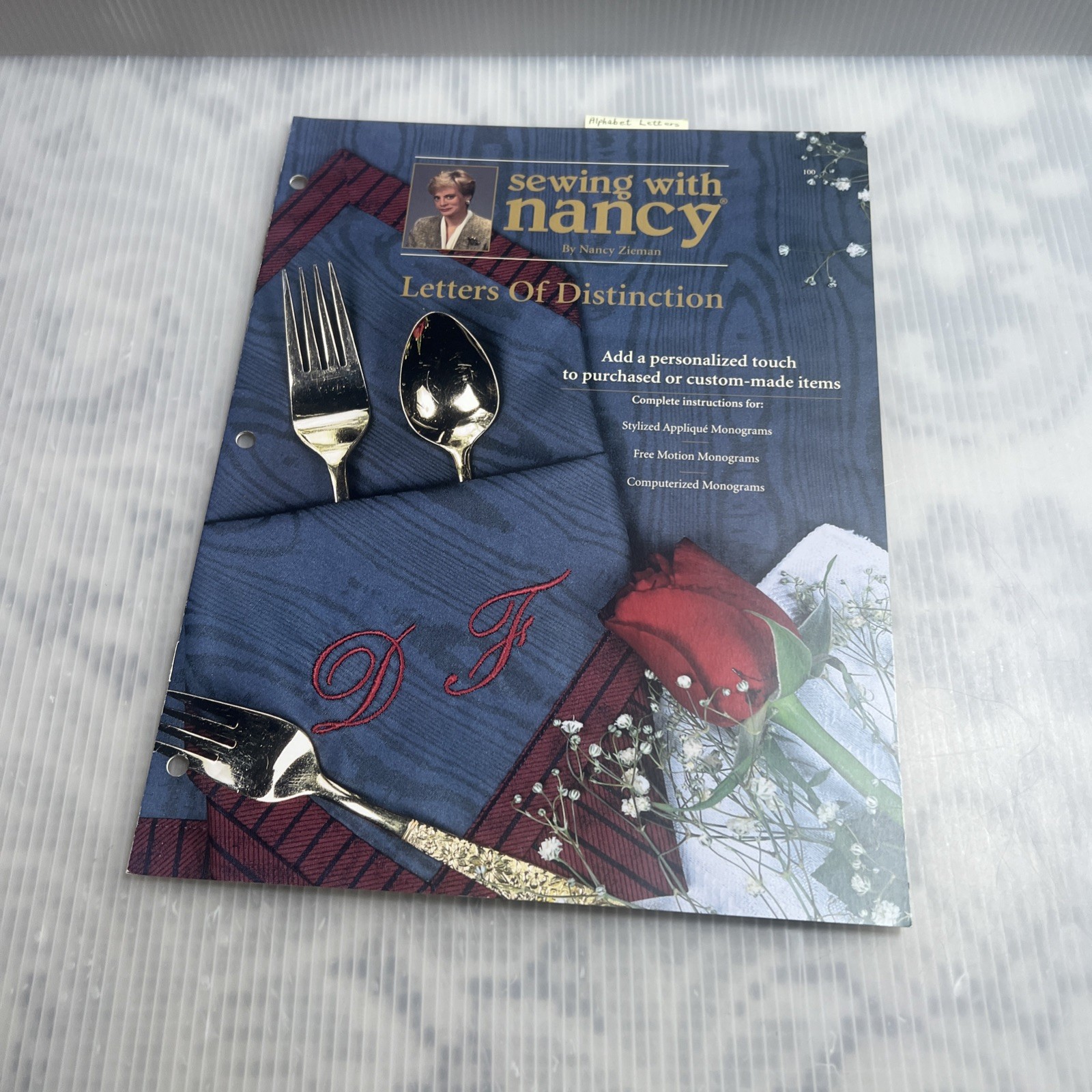 Sewing With Nancy Lot Of 19 Booklets, Pamphlets, And Transcripts 1990’s