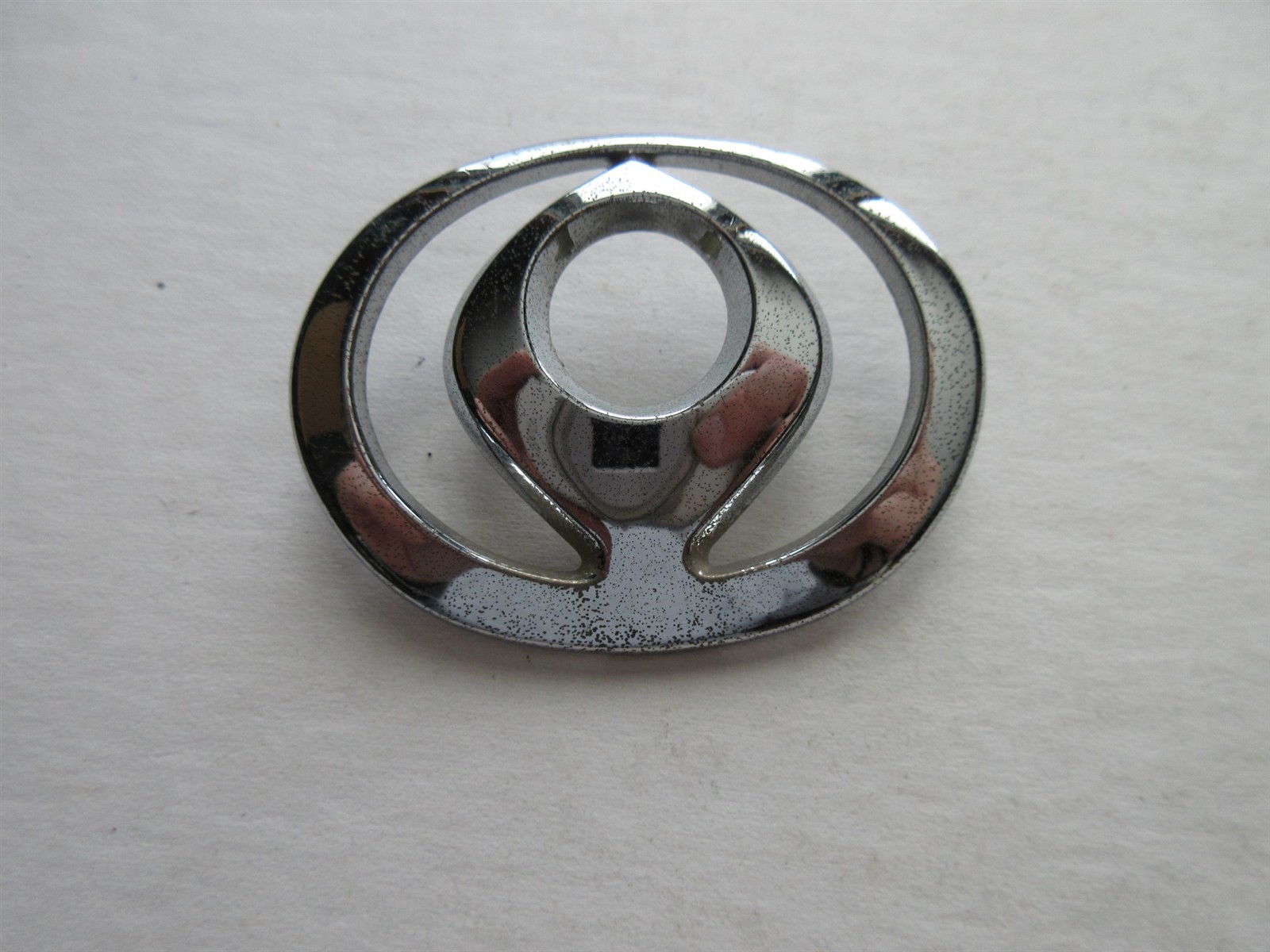 Vintage Mazda External Flame badge Emblem