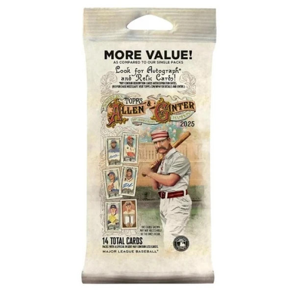 10- 2025 Topps Allen & Ginter Baseball Fat Pack