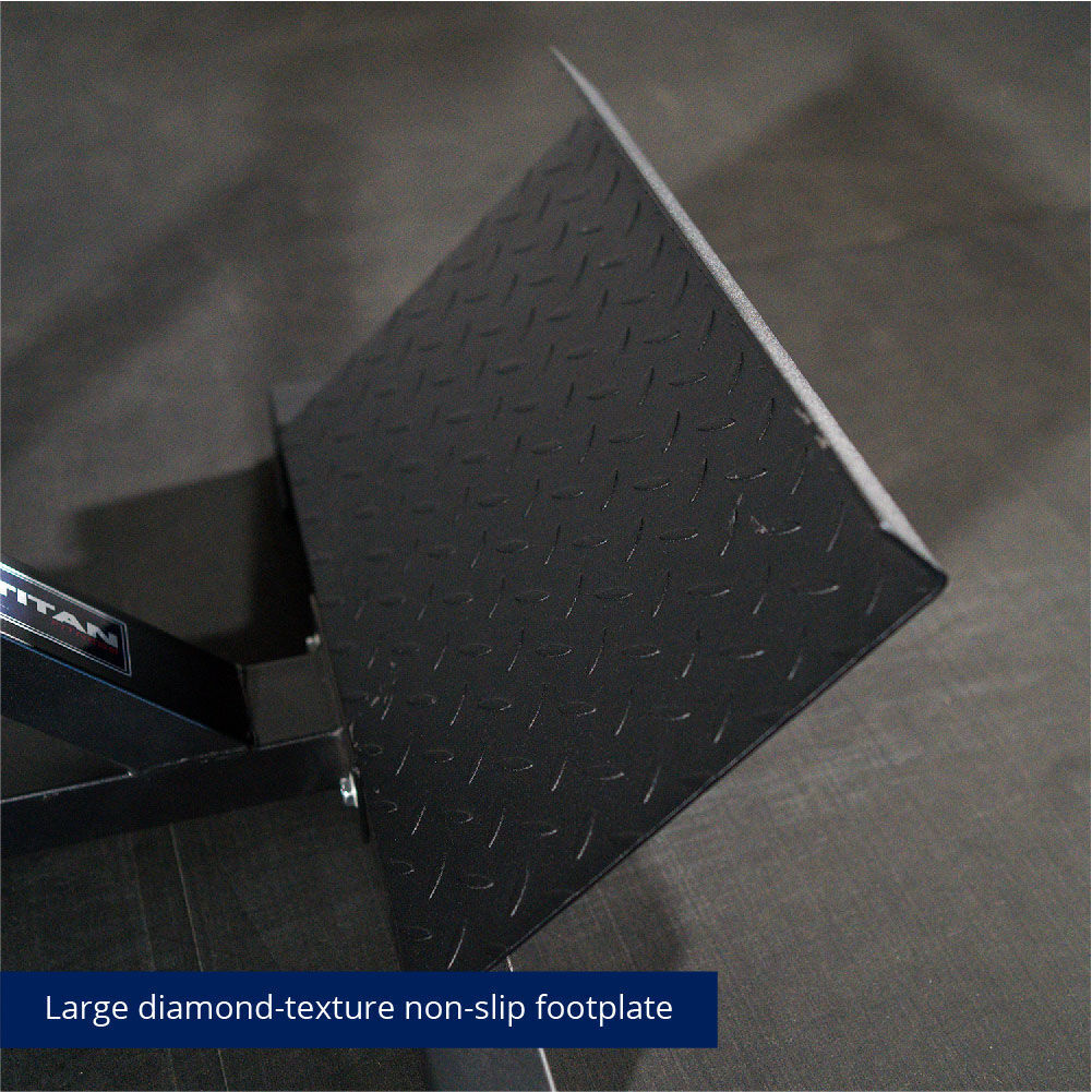 Titan Fitness Back Hyperextension, Adjustable Roman Chair Bench