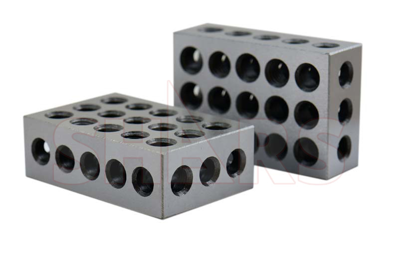 SHARS MATCHED PAIRS ULTRA PRECISION 1-2-3 123 BLOCK Set 23 HOLES NEW ^]