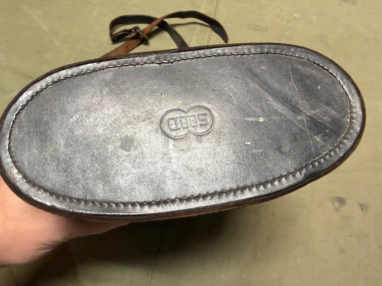 ORIGINAL WWII US NAVY USN MARK 21 7X50 BINOCULARS & CARRY STRAP