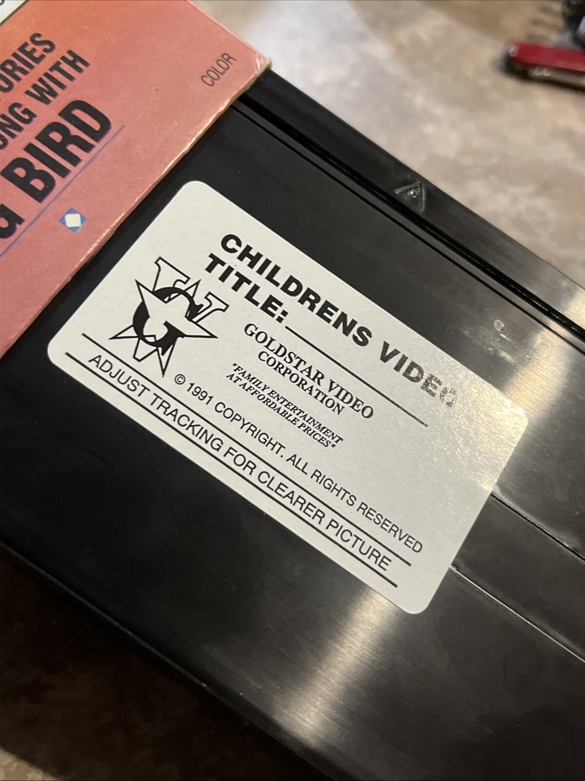 Sesame Street Start-To-Read Video - I Want to Go Home! 1987 VHS Big Bird reading