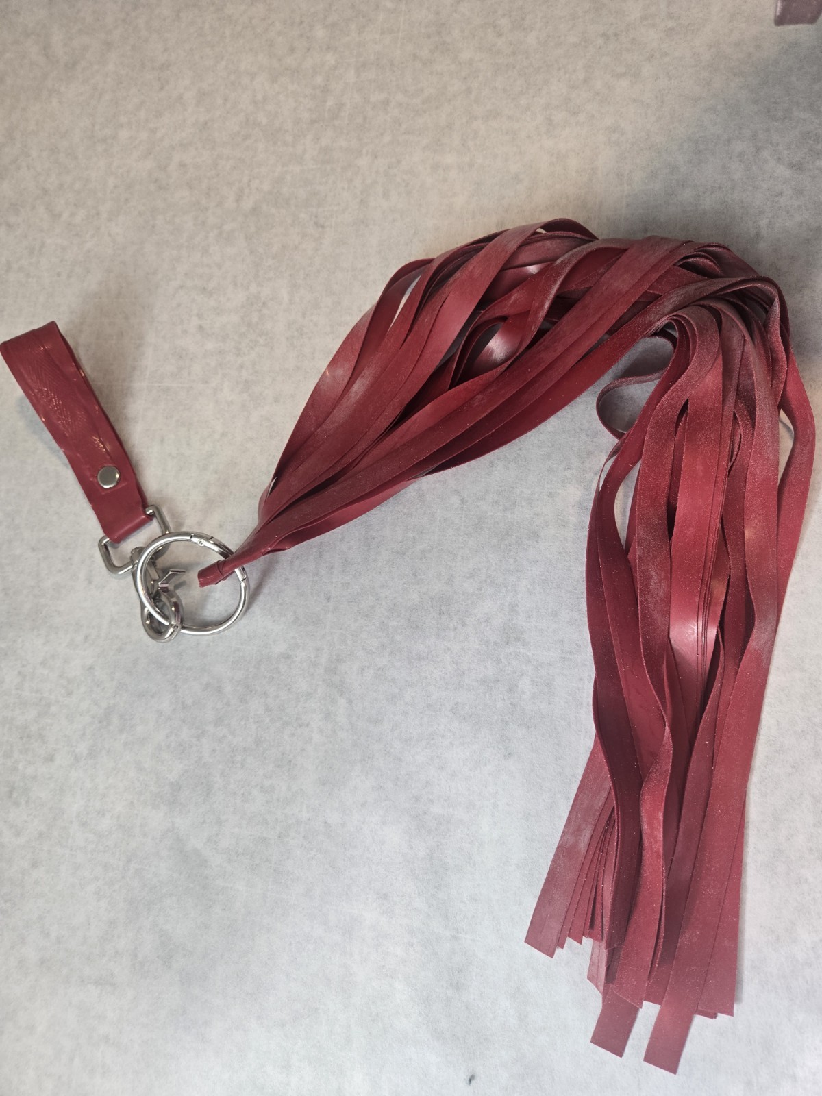 Red LATEX Finger Grip FLOGGER