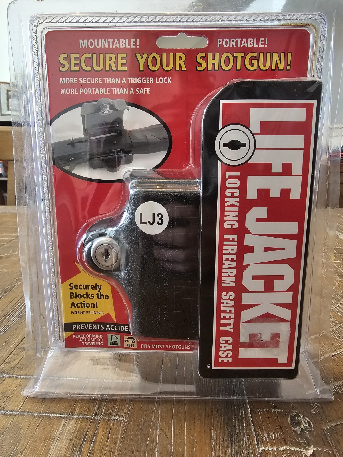 Life Jacket Locking Firearm Safety Polycarbonate Case LJ3