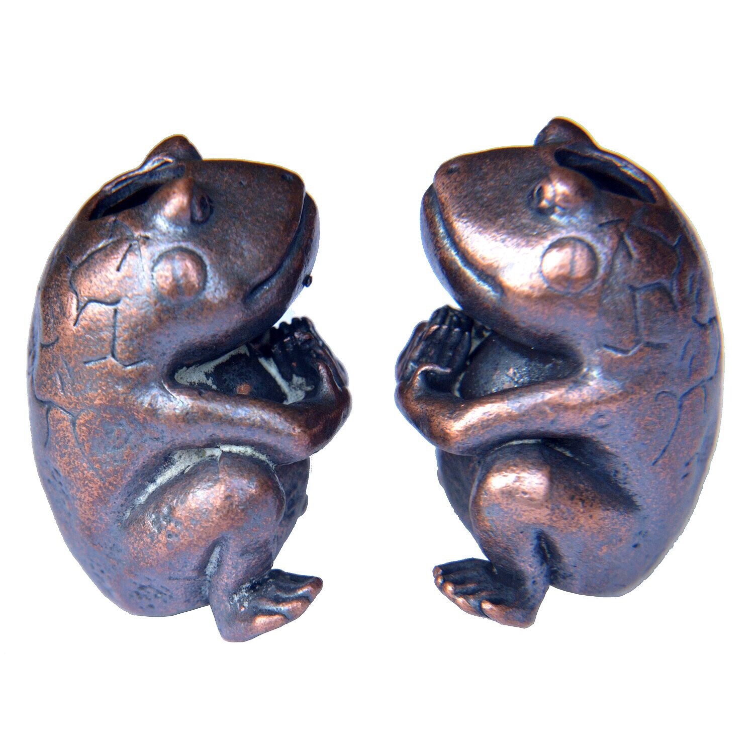 Copper Frog Paracord Bead Charms EDC Accessories Pendant Buckle