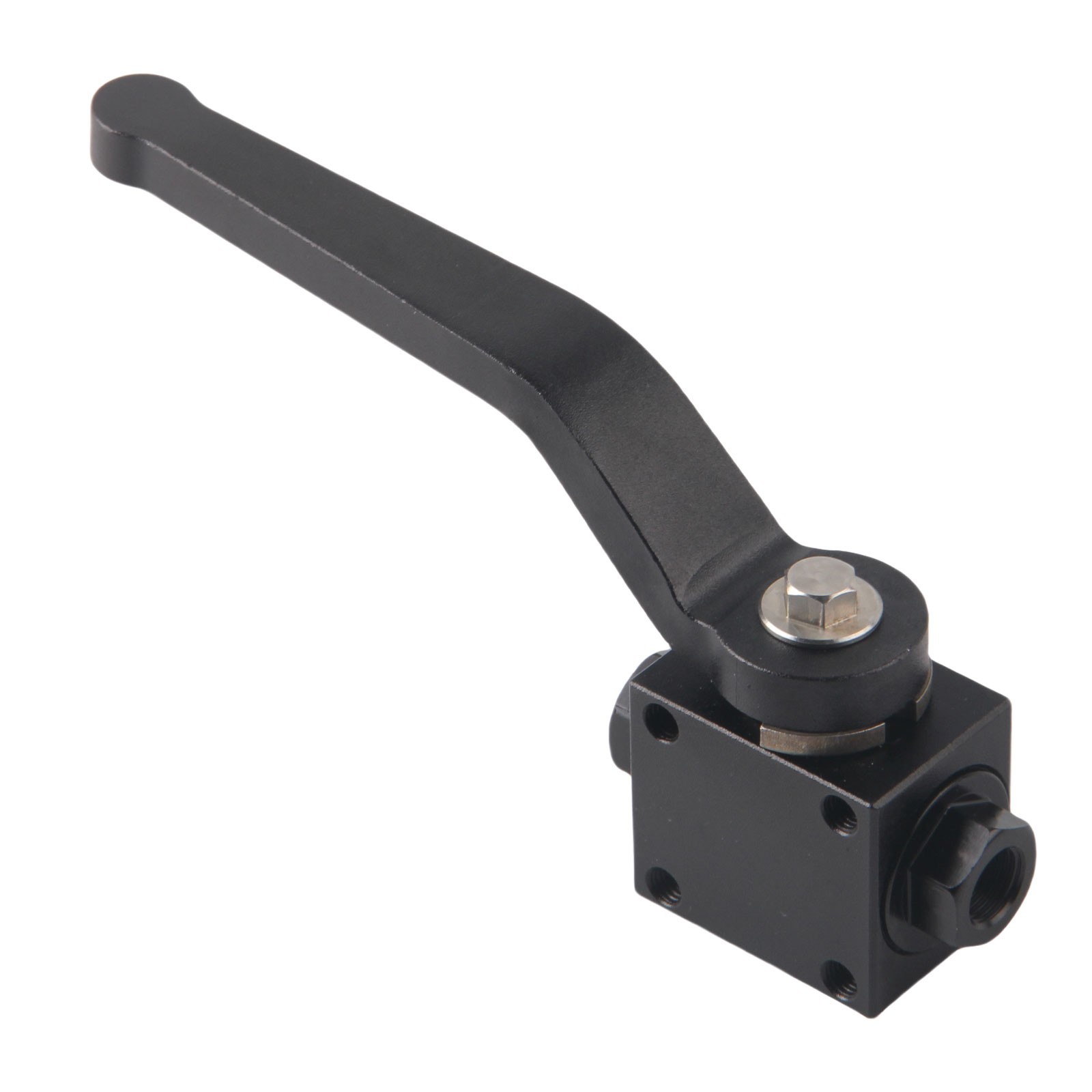 1/8" NPT Aluminium Brake Line Lock Fuel Shut Off Valve for hydraulic brake line