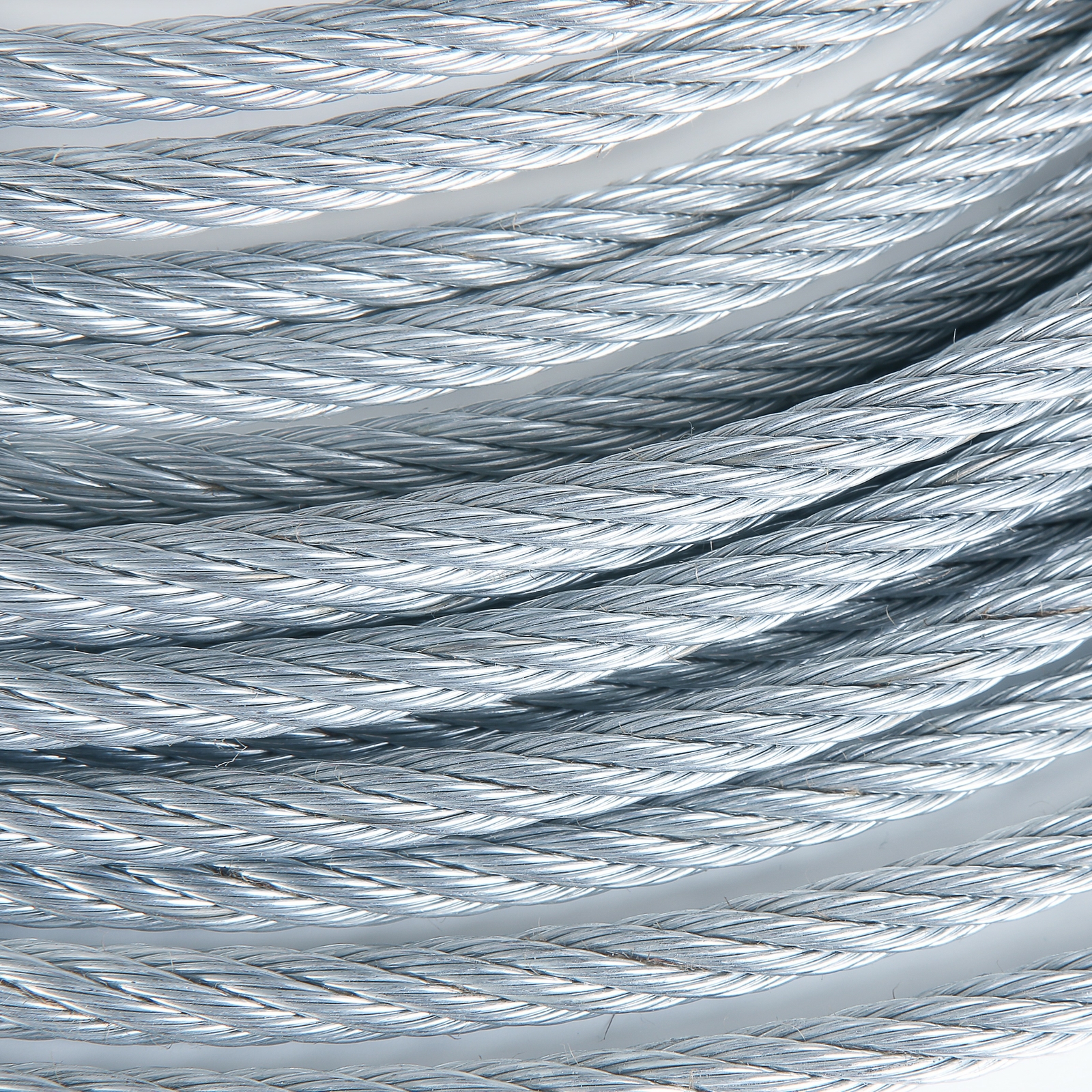 1/4" Galvanized Aircraft Cable Steel Wire Rope 7x19 (500 Feet)