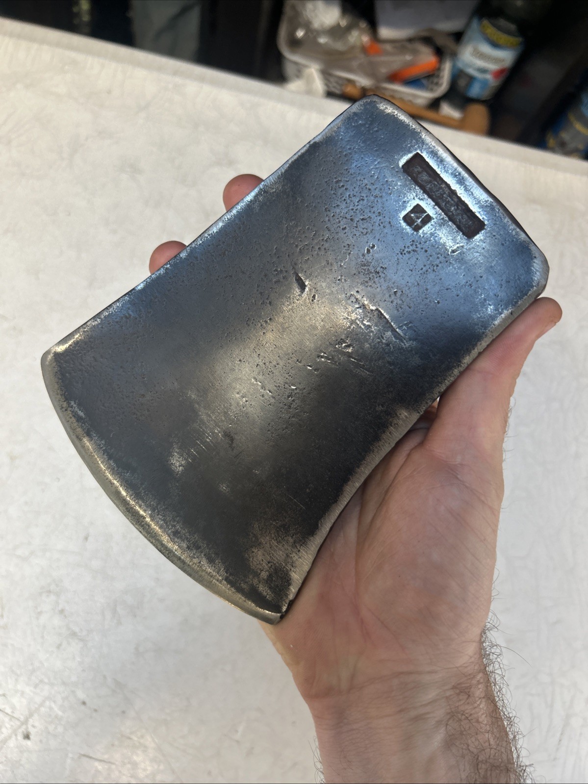 Vintage Keesteel Axe Head; Collectable; 4lb; Cracked Poll; Tassie Connie