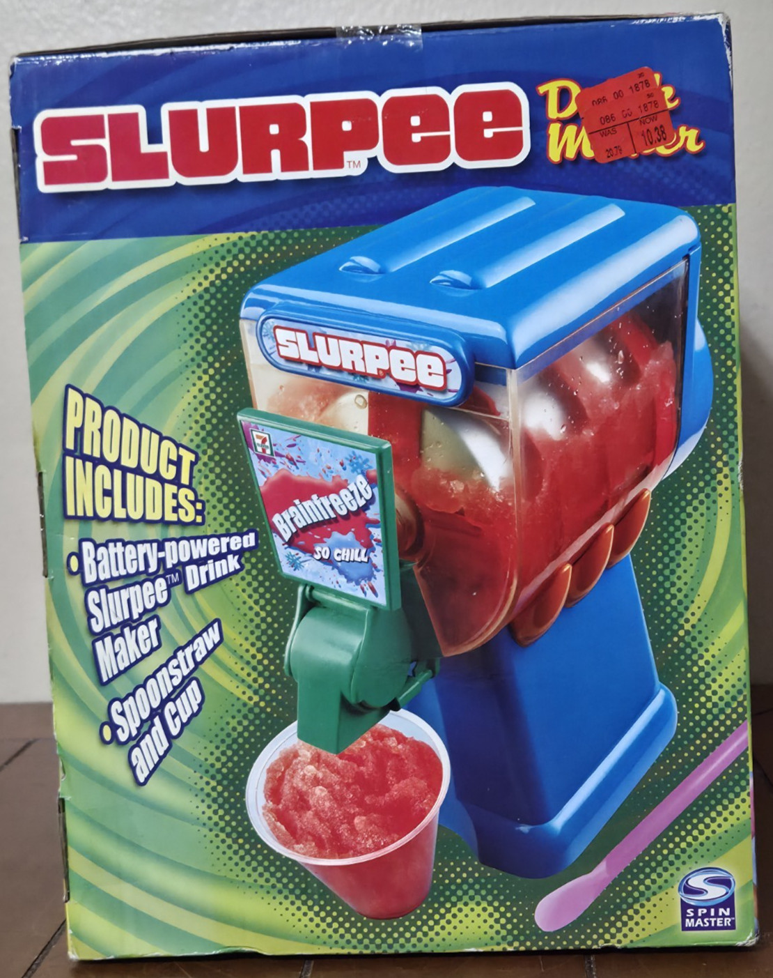 NEW Motorized SLURPEE Frozen Drink Maker Machine 7-11 Brain Freeze SEALED NOS