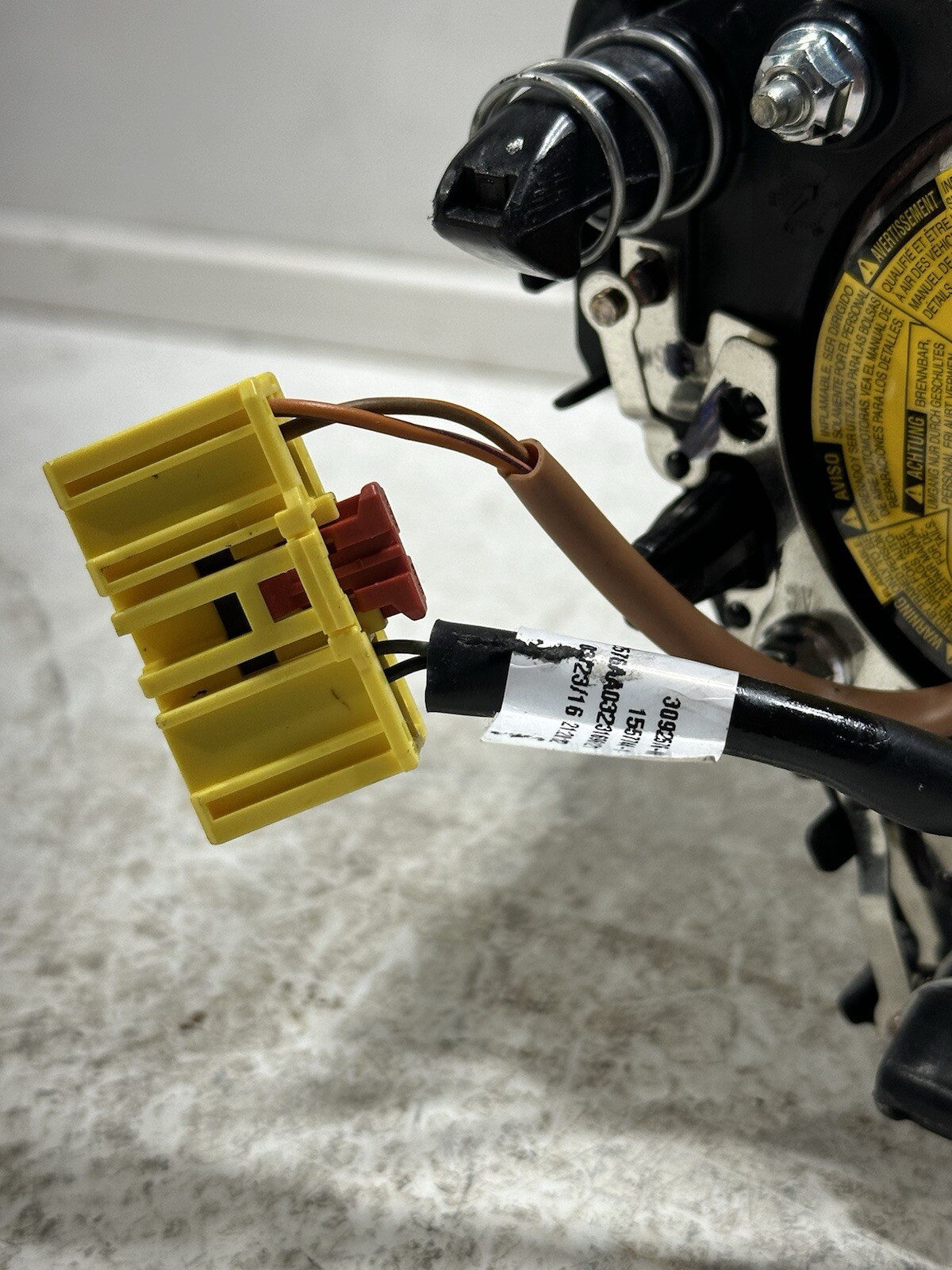 2016 -2019 Chevy Cruze Steering Wheel Airbag OEM Black 1 Pin & LEFT DRIVER KNEE