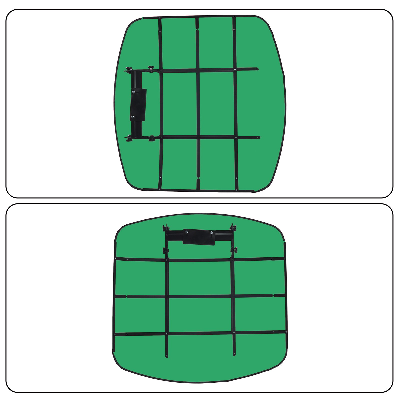 For John Deere 2" x 2" or 2" x 3" ROPS Tuff Top Tractor Canopy 52" X 52" Green