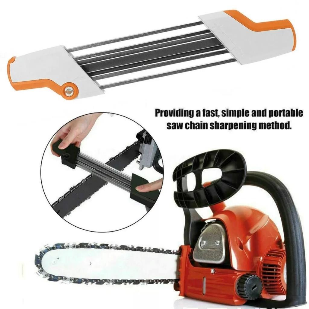 2-in-1 Quick Chainsaw Sharpening Guide 4.0mm File Holder for Stihl 5605-750-4303