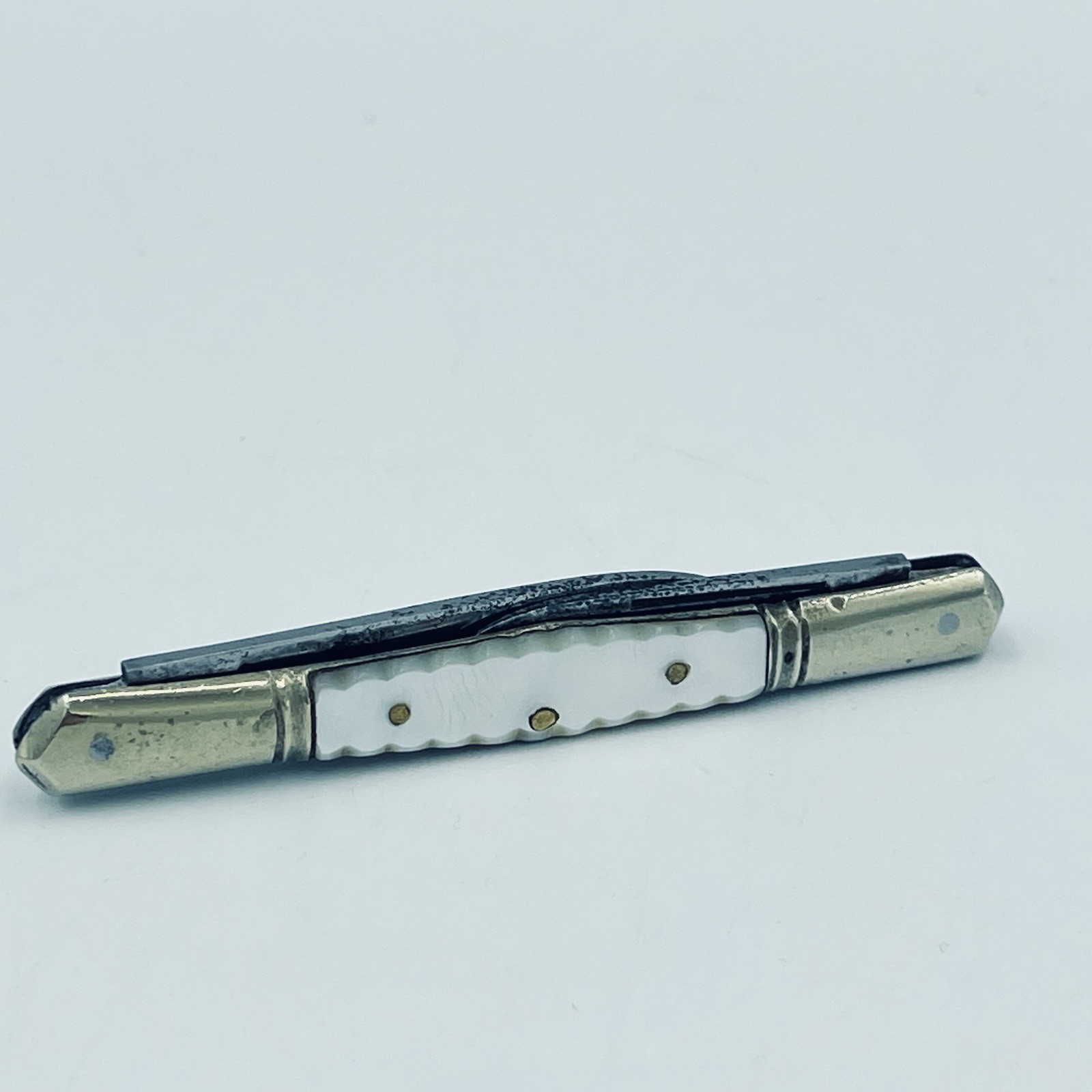 Vintage United Cut Co Germany Carved Pearl Pen Pocket Knife