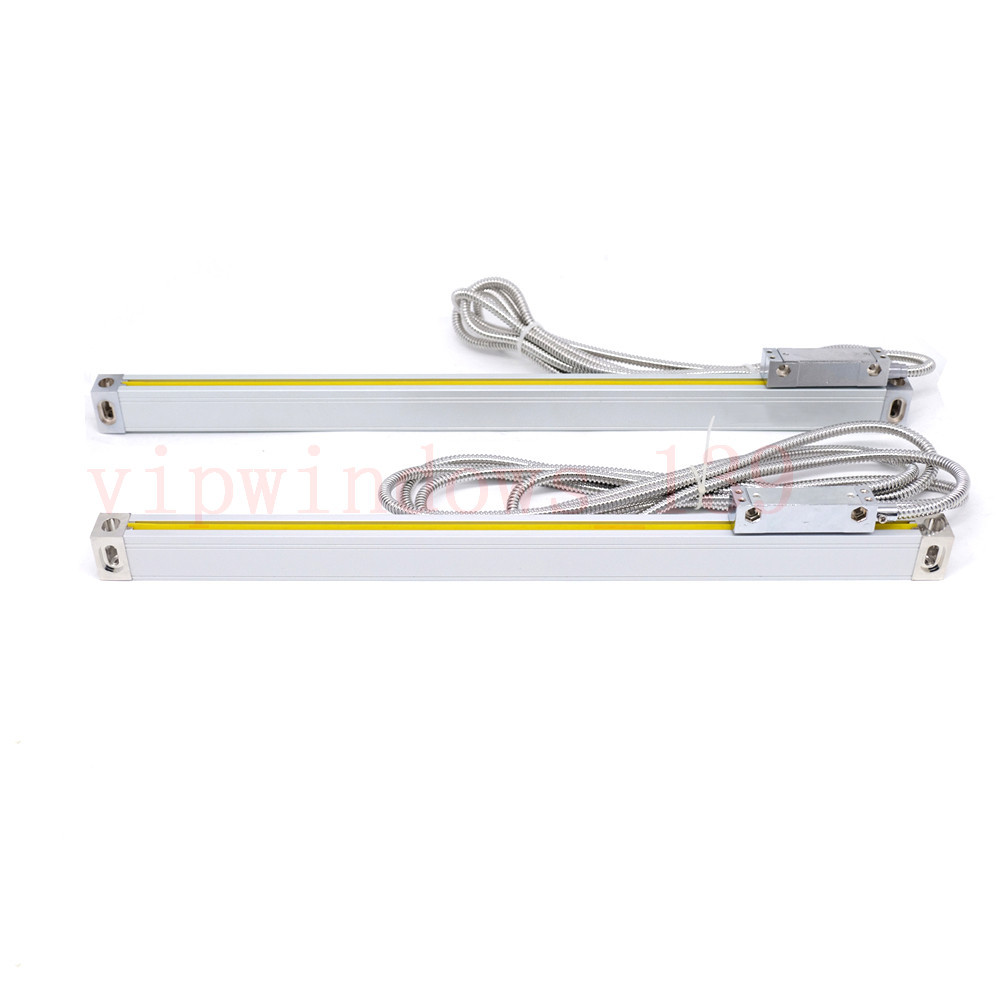 ToAuto 12" 40" Linear Scale 2 Axis DRO Digital Readout 5µm for Mill Lathe, US