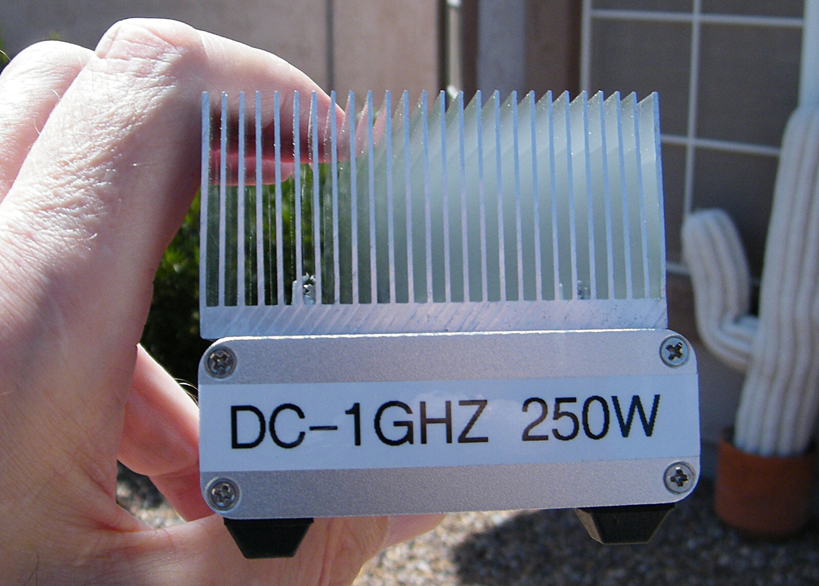 New Compact 250W Dummy Load DC-1GHz Ham Amateur Commercial Radio Communications