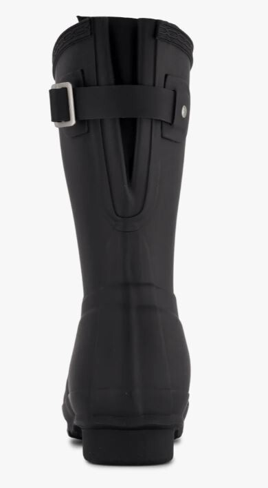 Hunter WFS1013RMA Womens Original Short Back Adjustable Black Boots