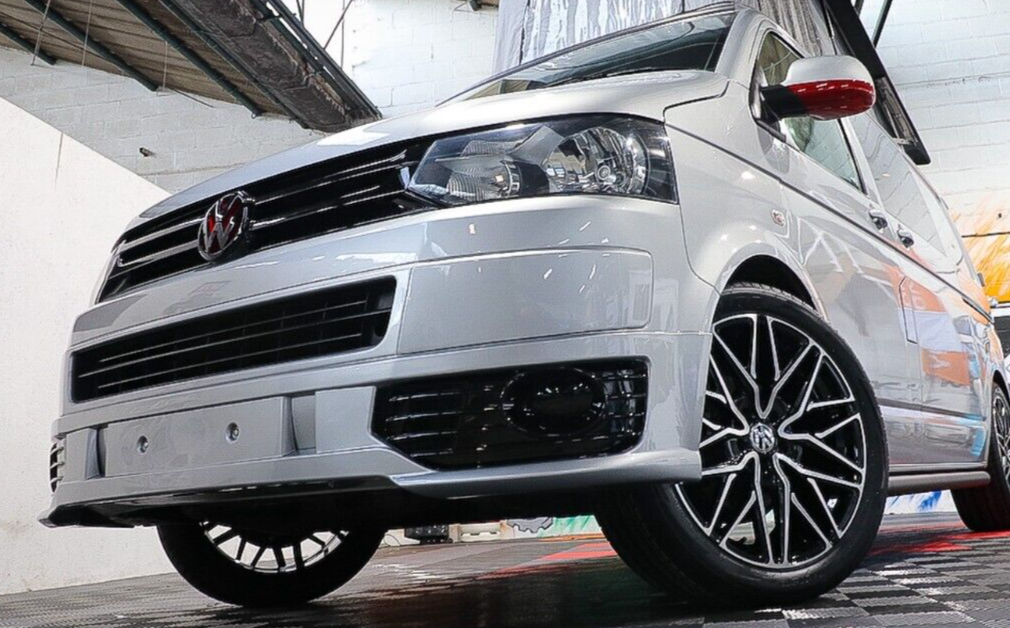 FOR VW T5.1 T5 FRONT SPOILER SPORTLINE BUMPER SPLITTER LIP 2010-2015 TRANSPORTER