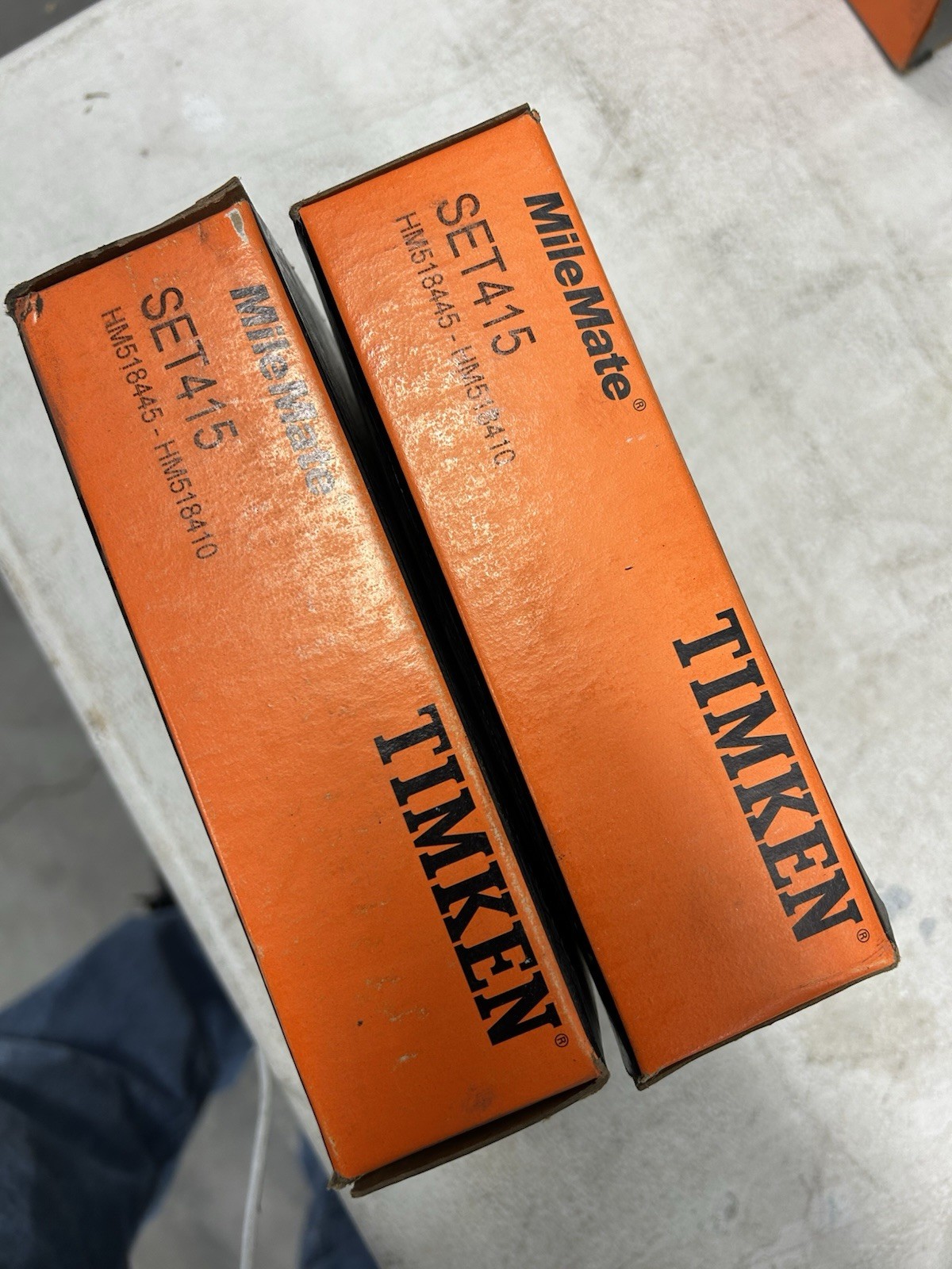 Set Of 2 Timken Set415 Bearing F6