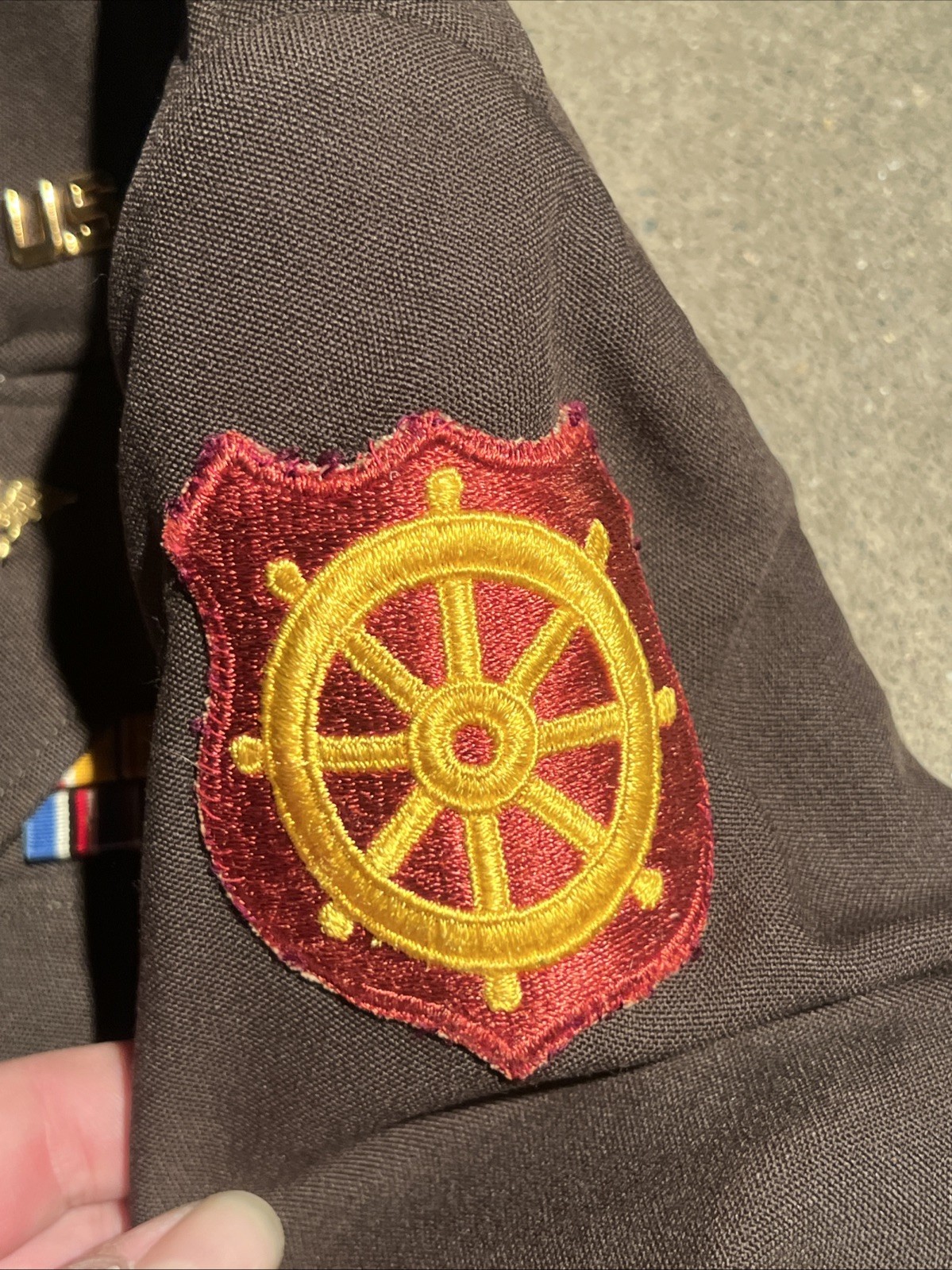 WW2 US Army Nurse Women’s Uniform Lieutenant ETO Named (FF453