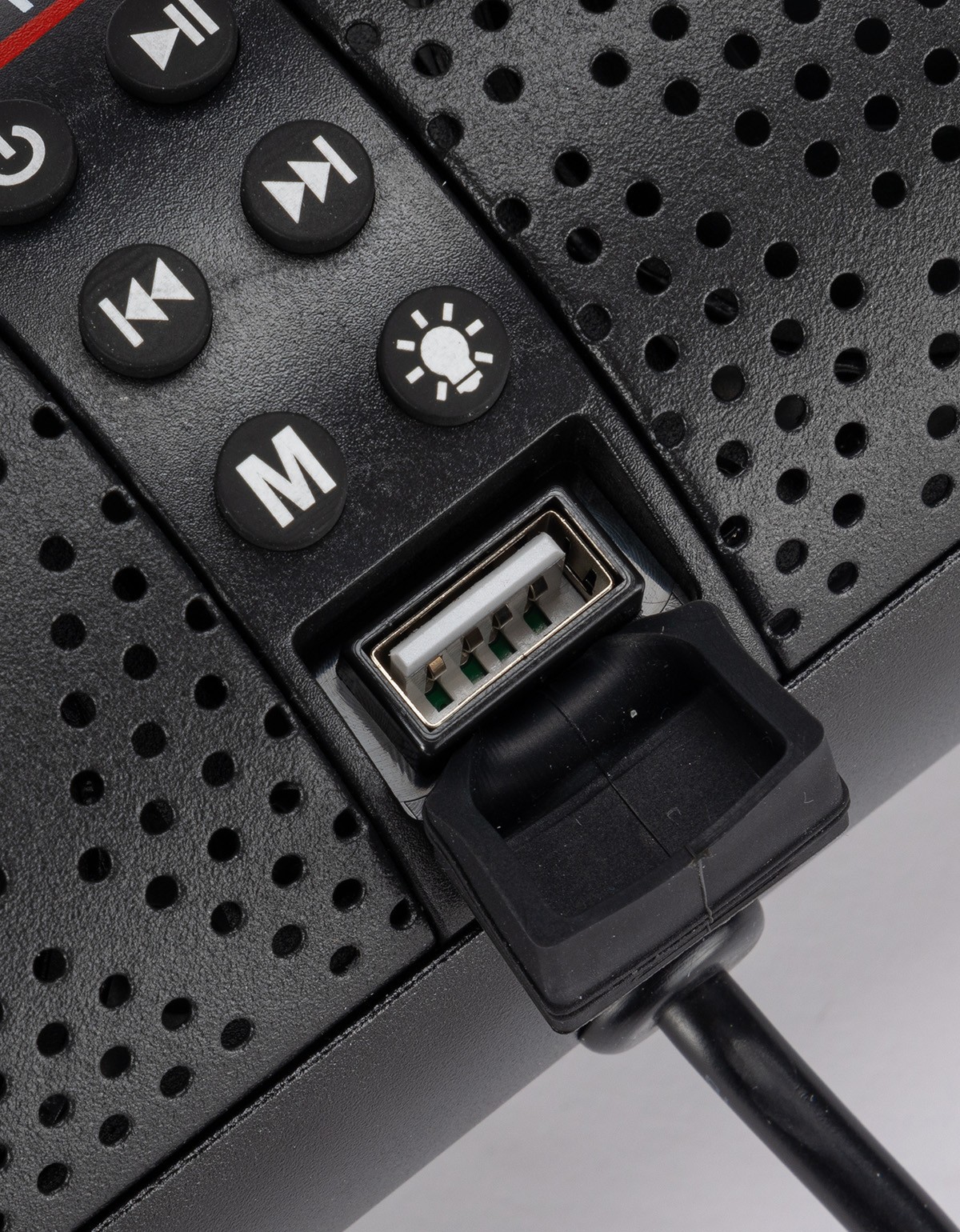 Bluetooth 4-Speaker Motorcycle Sound Bar Stereo Audio System w/ LED RGB Lighting