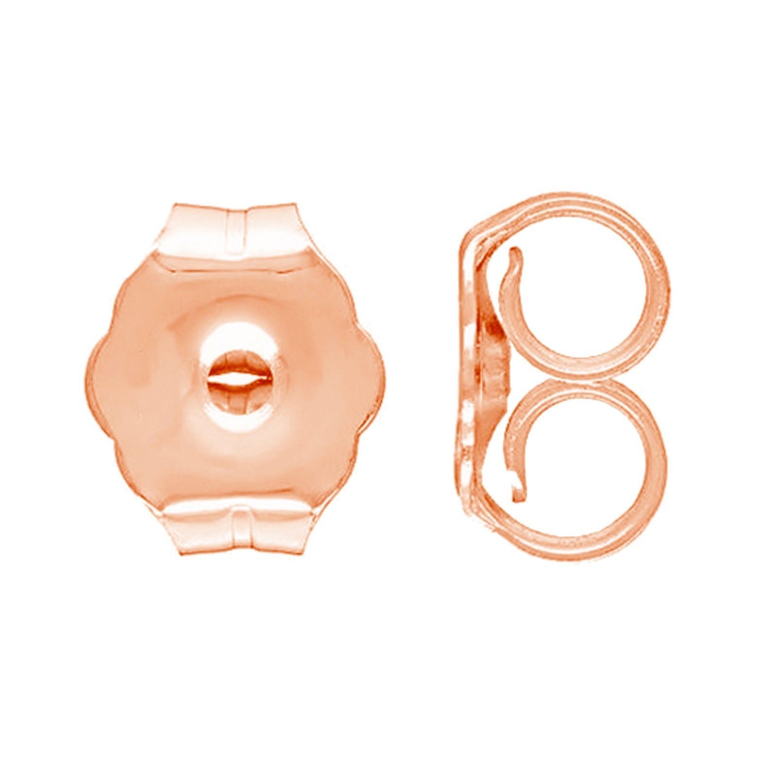 14K Solid Gold Earring Backs Large,Medium Or Small 1 PAIR Butterfly, All Colors