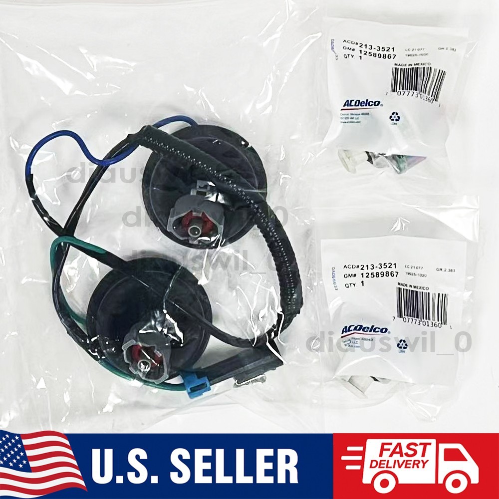 ACDelco Knock Harness With 2pcs Sensors For 00-06 Chevrolet GMC Yukon 4.8L 5.3L