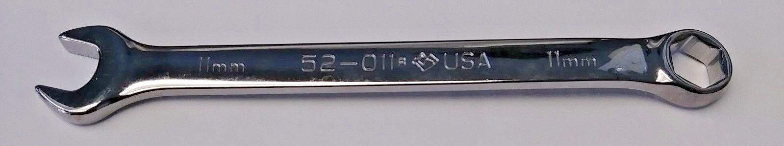 Armstrong 52-011 11mm Full Polish Regular Combination Wrench 6 Point USA