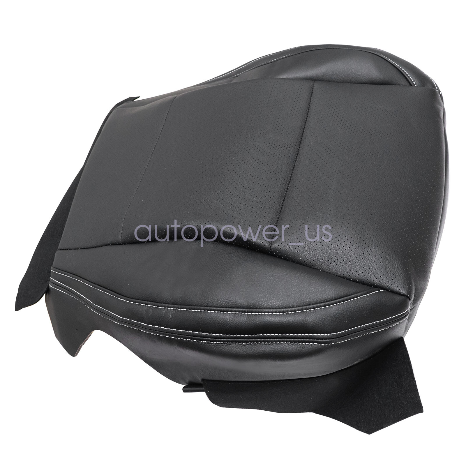 Perforated For 2015-2017 Subaru Outback Driver Leather Bottom Seat Cover Black