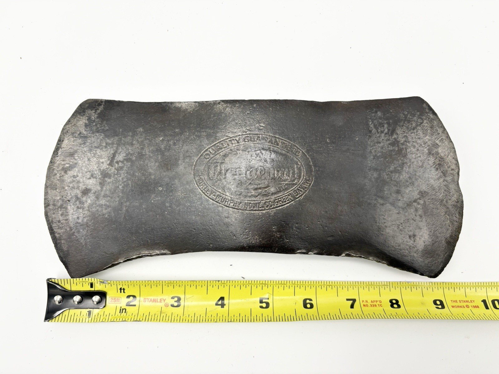 Wedgeway Double Bit Axe Embossed Morley Murphy HDWE Co Green Bay WI