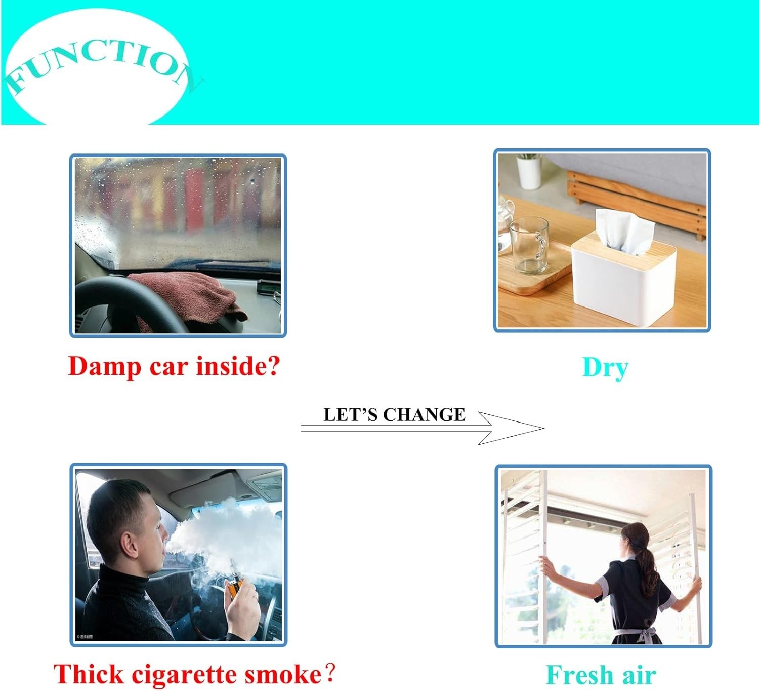 Smoke Black Outside Mount Rain Guards Window Visor 2019-2023 Sierra/Silverado