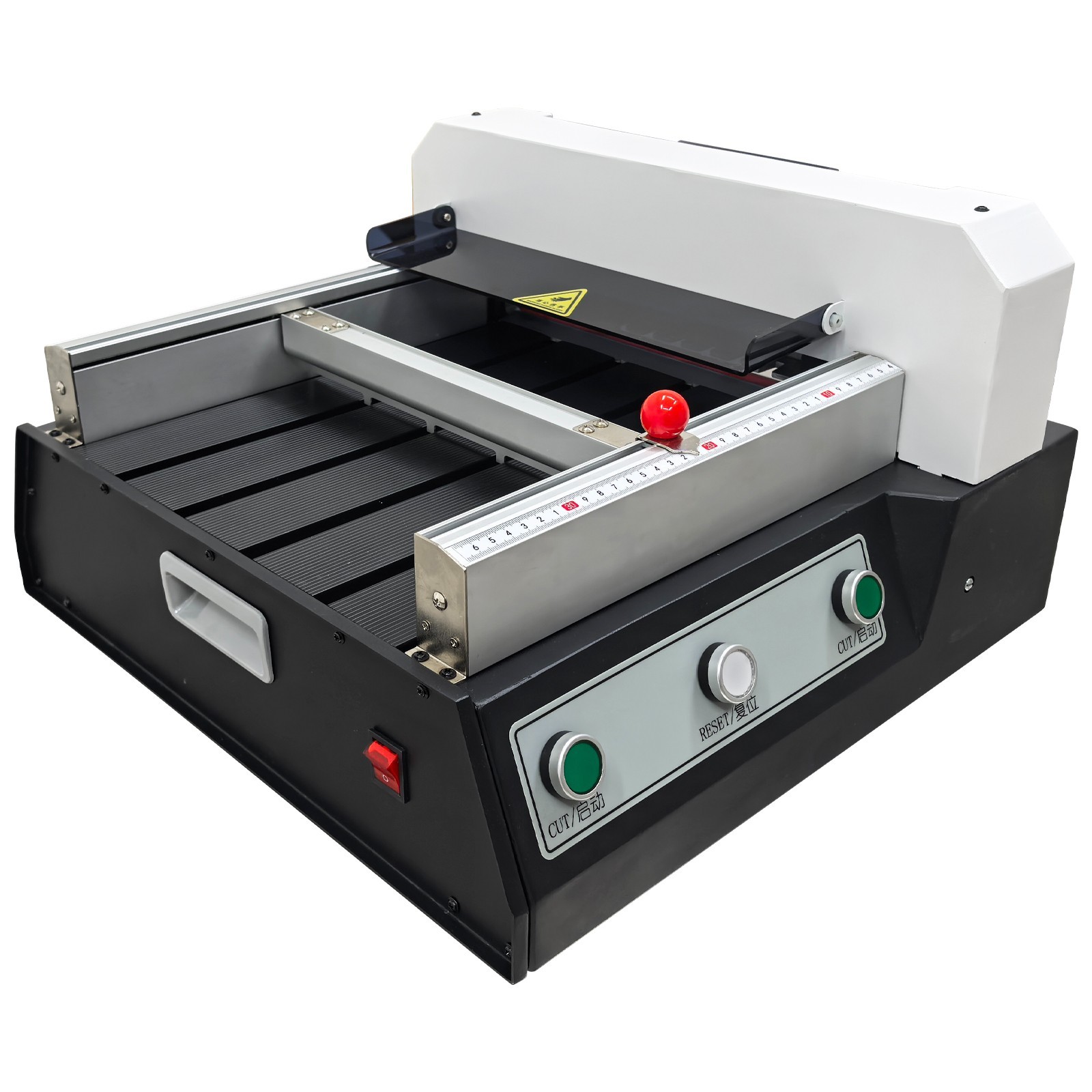 Desktop Electric Paper Cutting Machine 12.6in Cutting Size Paper Trimmer 110V