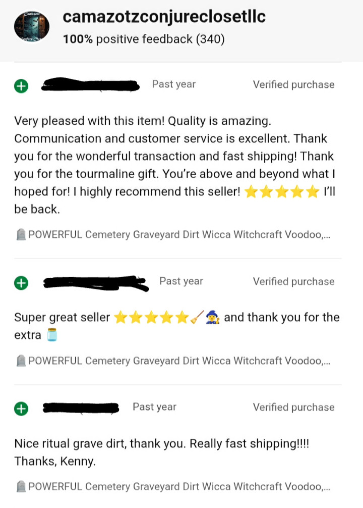 🪦POWERFUL Cemetery Graveyard Dirt Wicca Witchcraft Voodoo, Hoodoo AUTHENTIC